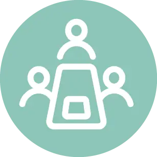 Employee engagement sessions icon
